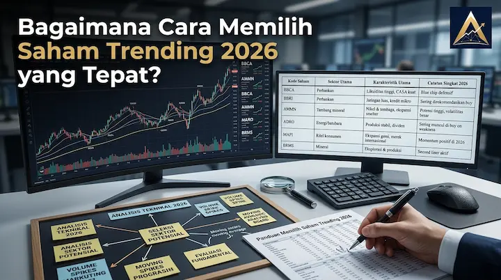 Bagaimana Cara Memilih Saham Trending 2026 yang Tepat - AMInvestmentSummit