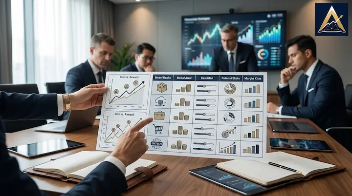 Risiko Utama dan Perbandingan Model yang Harus Diwaspadai dalam Peluang Bisnis Online Berdasarkan Modal dan Potensi Hasil - AM Investment Summit
